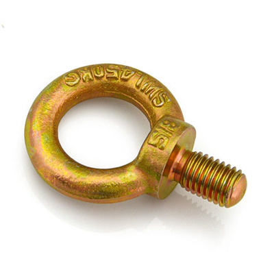 JIS1168 Carbon Steel Yellow Zinc Plated Eye Bolt supplier