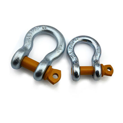 G209 US Type Bow Shackle with Screw Pin, screw pin anchor shackle supplier