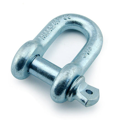 G210 Drop Forged US Type Dee Shackle with Screw Pin supplier