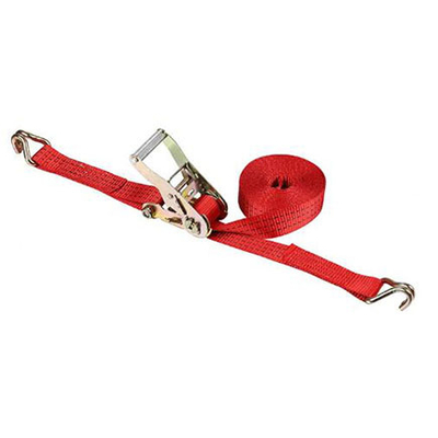 100% Polyester Ratchet Tie Down 1.5'' 3000kg EN12195-2  with Black Ratchet Buckle supplier