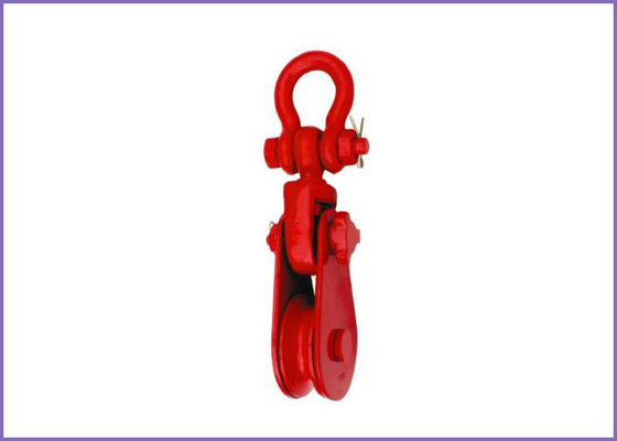 B065 Heavy Duty US Type Champion Snatch Block With Swivel Hook supplier
