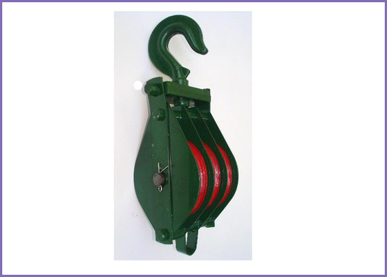 B073 7011 Type Pulley Block Single/double Sheave With Swivel Hooks supplier