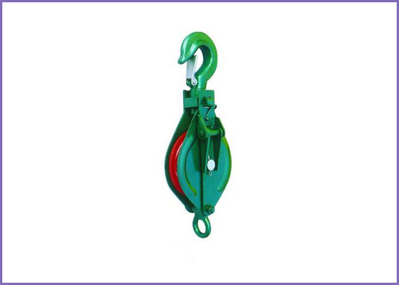 B078 Open Type Pulley Block Double Sheave With Swivel Hooks/double open supplier