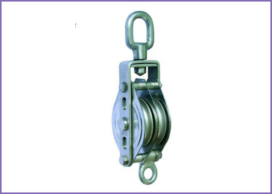 B149 Stainless Steel Closed Type Double Wheel Block with Swivel Eyes supplier