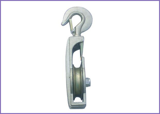 B150 Stainless Steel Open Type Single Wheel Pulley Block with Hooks supplier