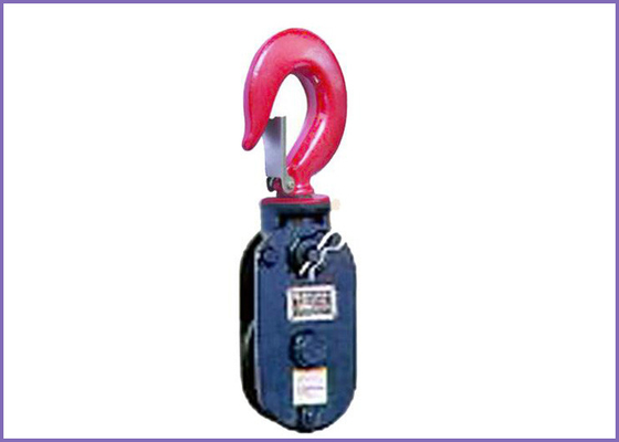 B186  US Type Heavy Duty Snatch Block With Shackle, single sheave supplier