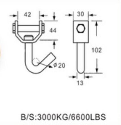 safety windows hook with eyebolt tapping screw,metal wire screw hook of mountain hardware supplier