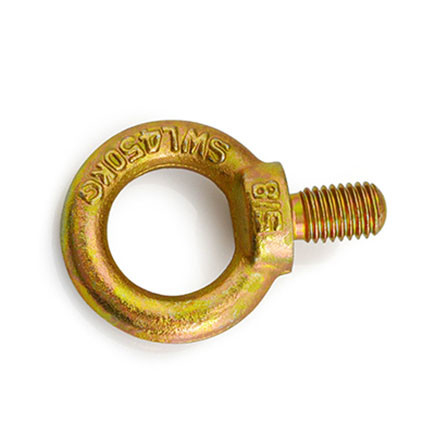 JIS1168 Carbon Steel Yellow Zinc Plated Eye Bolt supplier