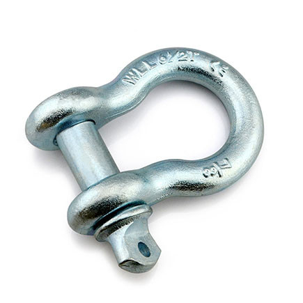 G209 US Type Bow Shackle with Screw Pin, screw pin anchor shackle supplier