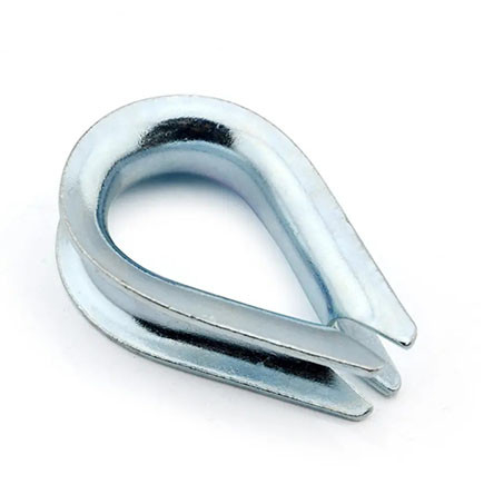 DIN6899B Electric Galvanized Wire Rope Tube Thimble supplier