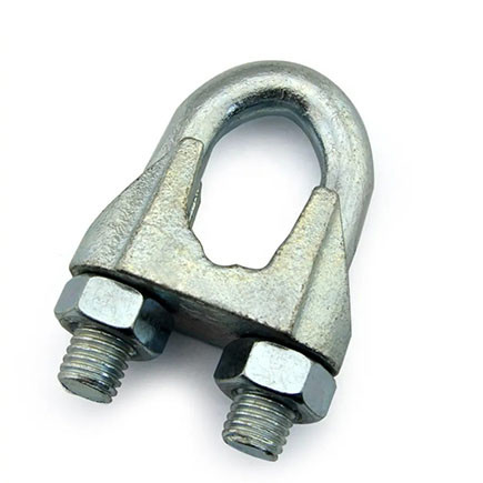 DIN741 Wire Rope Clips,Electro Galvanized Cast Iron Malleable Steel Adjustable supplier