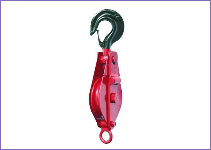 B091 China Supplier  Single Sheave Crane Block with Hook for Lifting Goods supplier