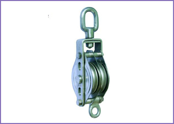 B149 Stainless Steel Closed Type Double Wheel Block with Swivel Eyes supplier