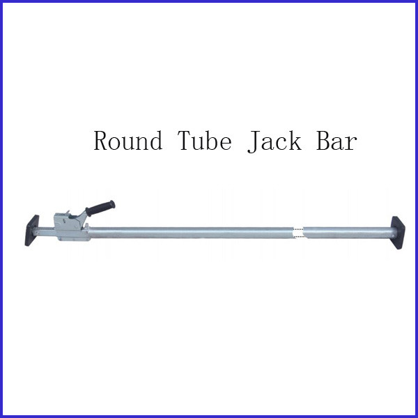 Jack Bar Welded Round Tube and Bolt on Foot Pads, Round Tube Jack Bar supplier